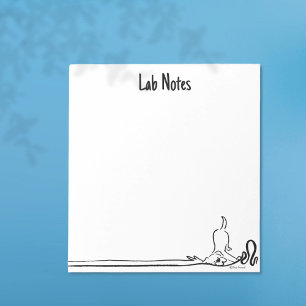 Notes de Labo Carnet Fantaisiste Noir et Blanc Per