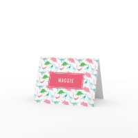 Carte de correspondance pliée