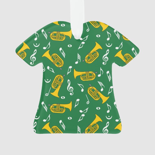 *Notes de musique Baritone Marching (dos)