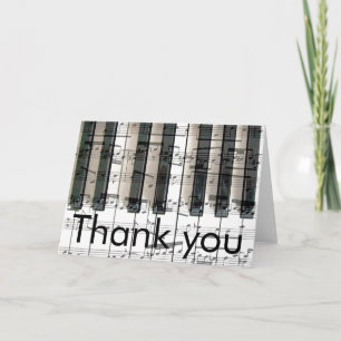 notes de musique de piano merci