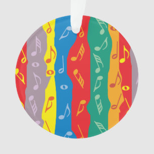 Notes de musique Grilles verticales Ornement acryl