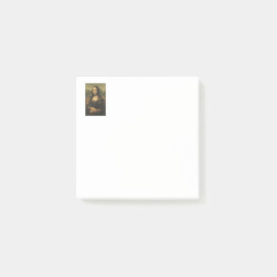 Notes de post-it artistiques de Mona Lisa