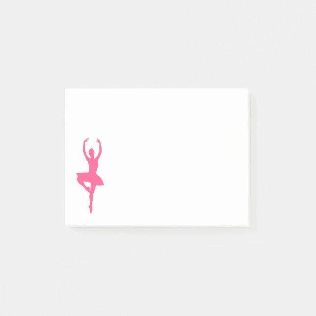 Notes de post-it de ballerine (Devant)