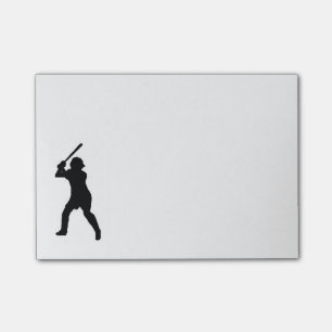 Notes de post-it de base-ball