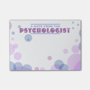 Notes de post-it de conception de la bulle du