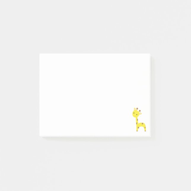 Notes de post-it de girafe (Devant)