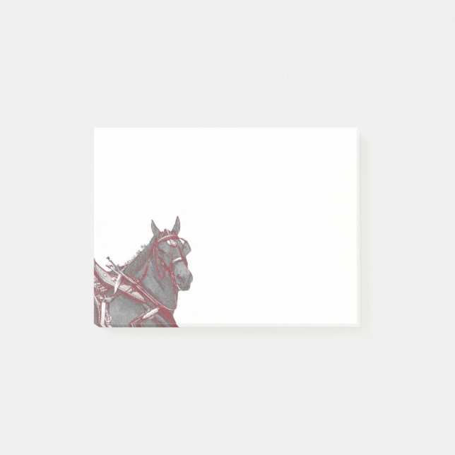 Notes de post-it de Percheron (Devant)
