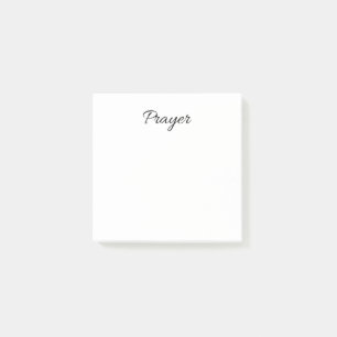 Notes de post-it de prière