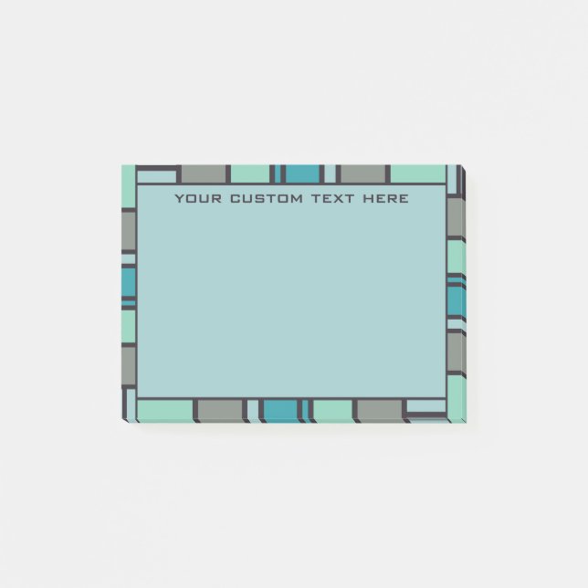 Notes de post-it faites sur commande de motif (Devant)
