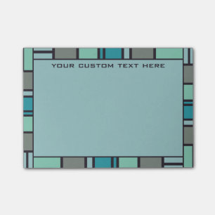 Notes de post-it faites sur commande de motif