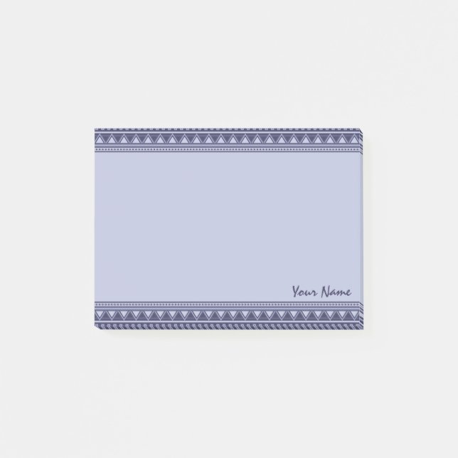 Notes de post-it faites sur commande de motif (Devant)