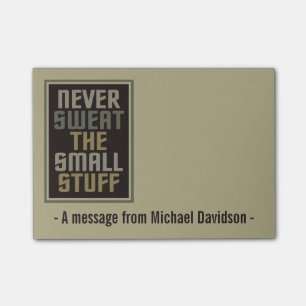 Notes de post-it faites sur commande de motivation