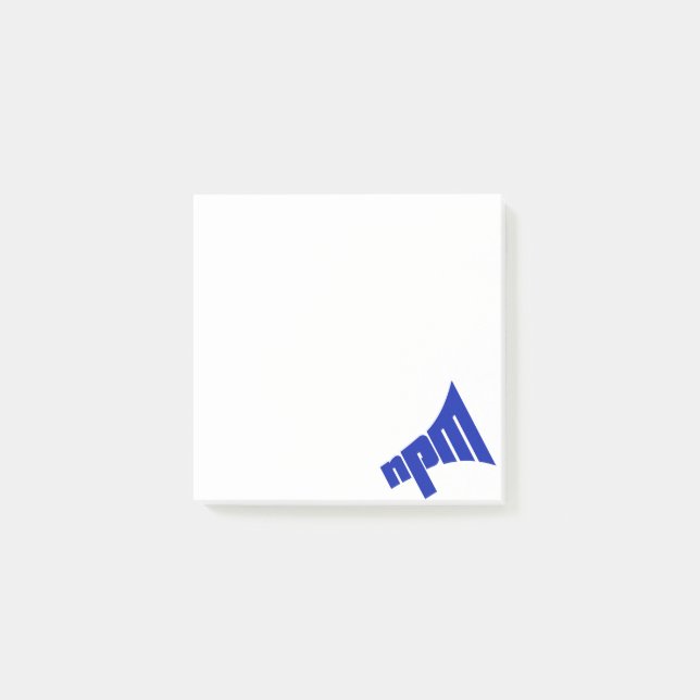 Notes de post-it NPM (Devant)