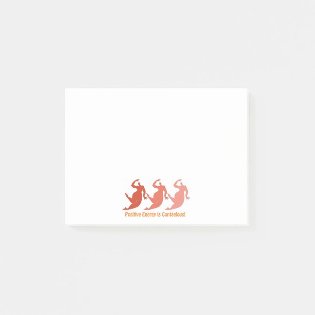 Notes de post-it positives d'énergie (Devant)