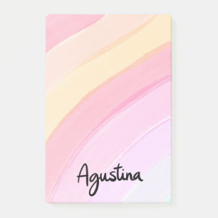 Notes de post-it rectangulaires de l'argentine Arc