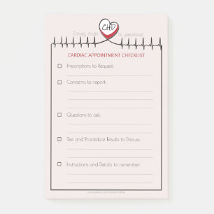 Notes de post-it sur le rendez-vous de coeur de CH