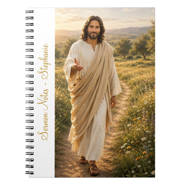 Notes de sermon Jésus Journal d'étude de la Bible  (Devant)