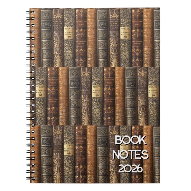 Notes de suivi de livres 2026 (Devant)