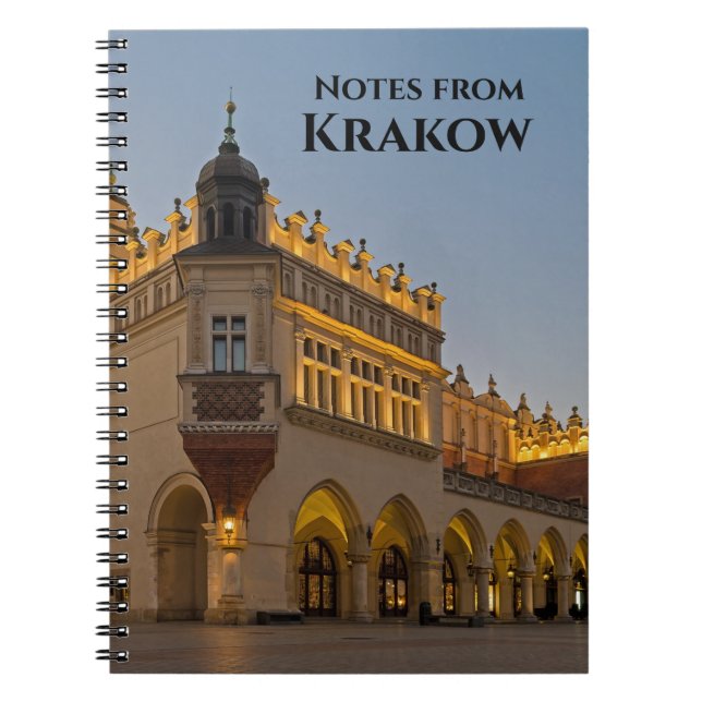 Notes du Carnet de Cracovie Pologne (Devant)