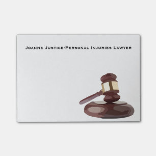 Notes du juge Gavel Post-It