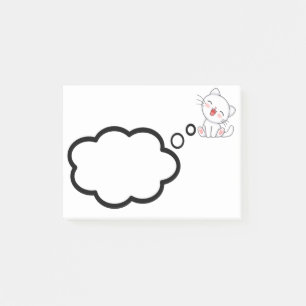 Notes Kitty Post-it