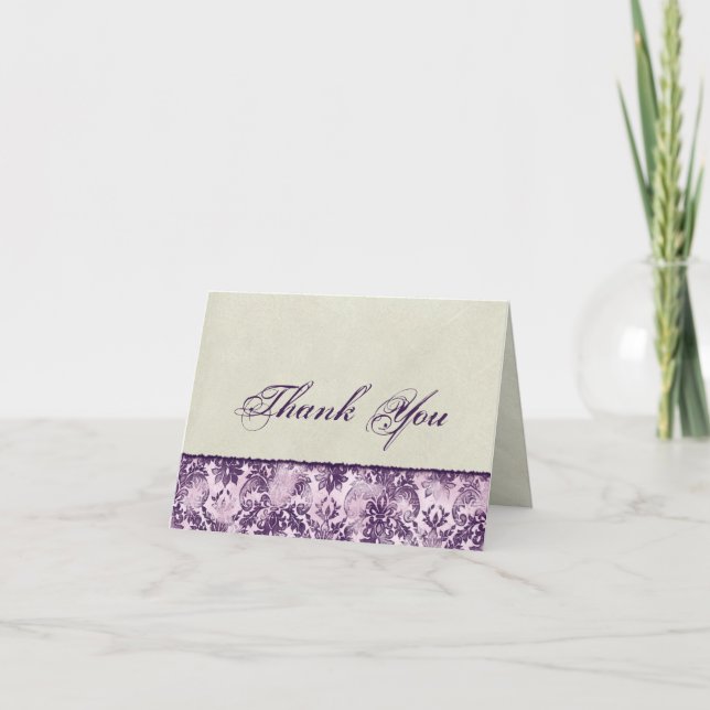 Notes lilas de Merci de Fleur di Lys Damask (Devant)
