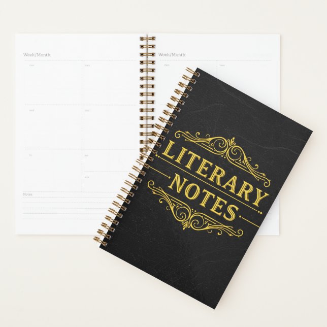Notes littéraires - Dark Academia (Devant avec enveloppe)