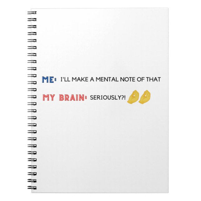 Notes mentales Funny Emoji Journal (Devant)