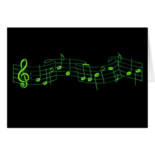 Notes musicales (Devant horizontal)