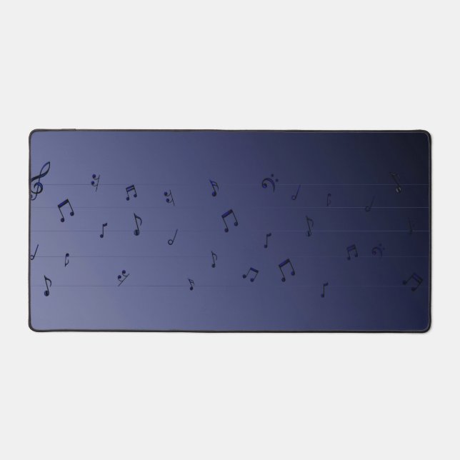 Notes musicales Dark Ombre Marine (Recto)