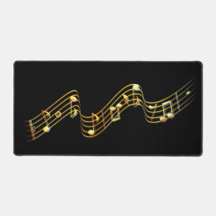 Notes musicales d'or Couleurs personnalisées
