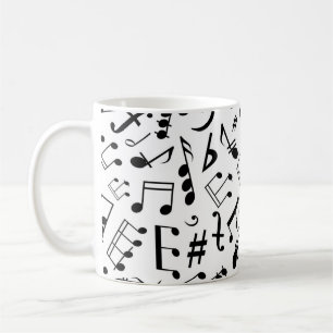 Notes musicales Mug classique