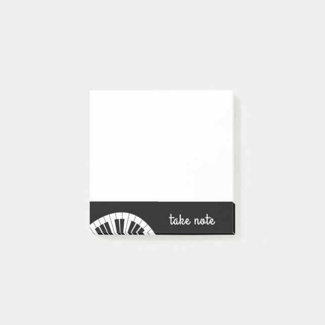 Notes musicales Post-it "Take Note" (Devant)