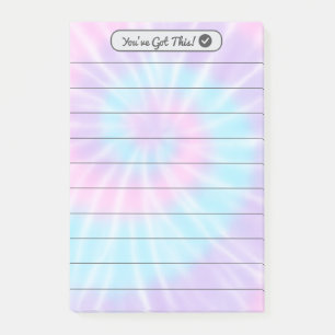 Notes post-it à Cravate rose et Lilac