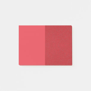 Notes post-it® à la tomate rouge à double texture