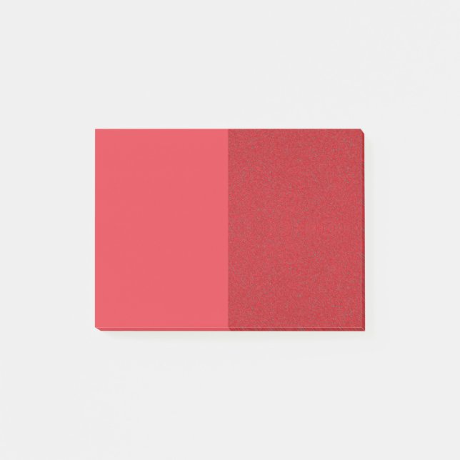 Notes post-it® à la tomate rouge à double texture  (Devant)