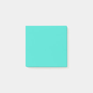 Notes Post-it Carrés turquoises