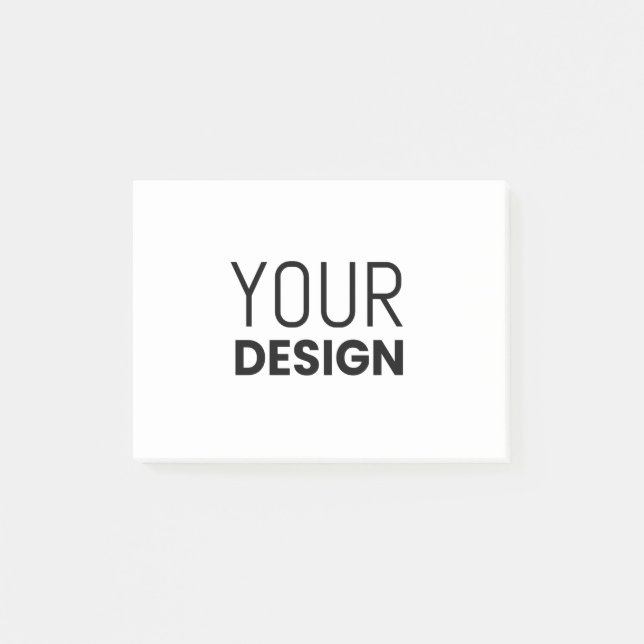 Notes post-it de 4 po X 3 po (Devant)