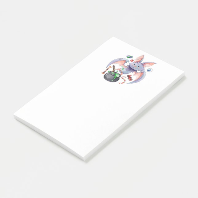 Notes post-it de chaume d'Halloween (Incliné)