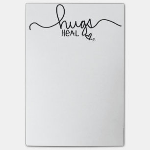 Notes post-it de guérison des carences