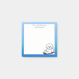 Notes post-it de KiniArt Bichon Frise