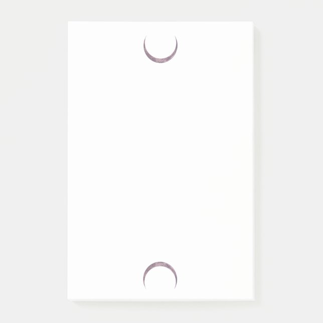 Notes post-it de la lune actuelle (Devant)