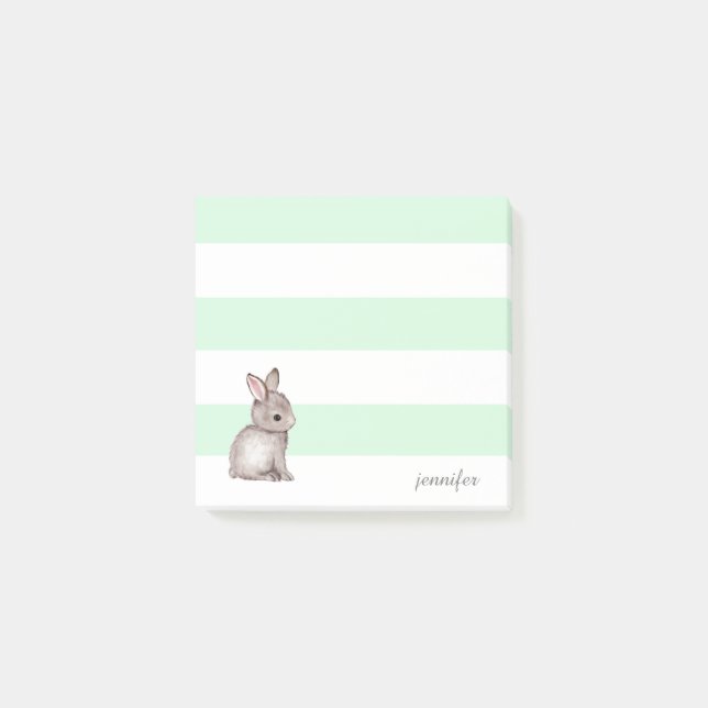 Notes Post-it® de lapin de pintes (Devant)