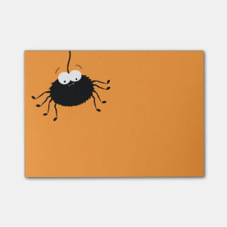 Notes Post-it® de l'araignée d'Halloween mignonnes