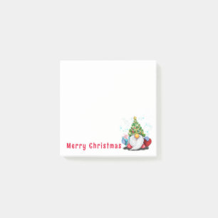 Notes Post-it® de lutin de Noël
