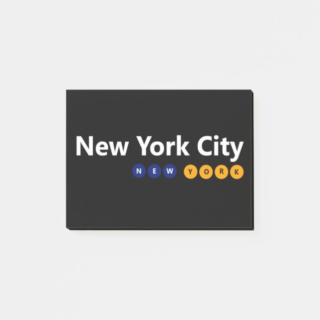Notes Post-it® de New York (Devant)