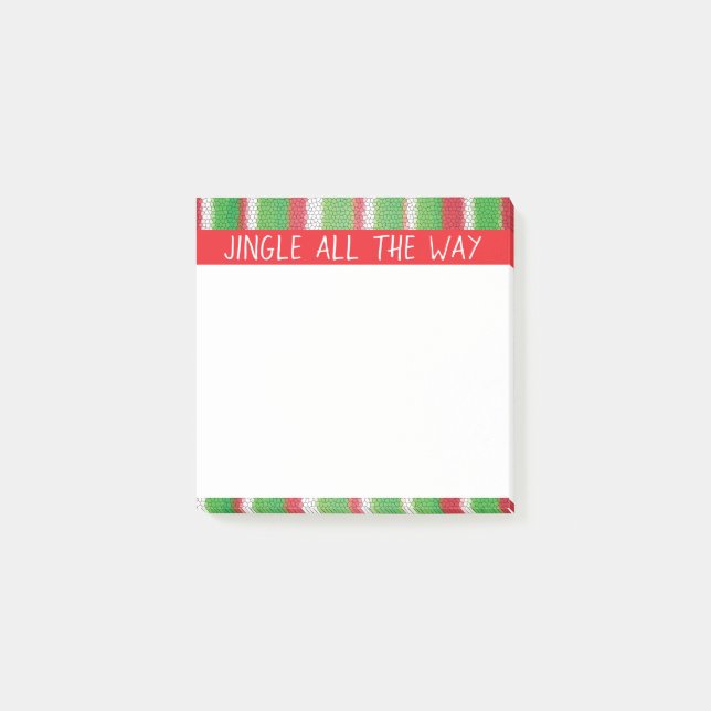 Notes Post-It® de Noël (Devant)