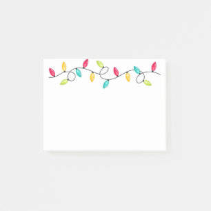 Notes post-it de Noël
