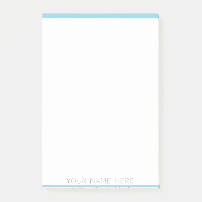 Notes post-it de nom personnalisé pour l'utilisati (Devant)