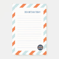 Notes post-it de Stripe Mitzvah